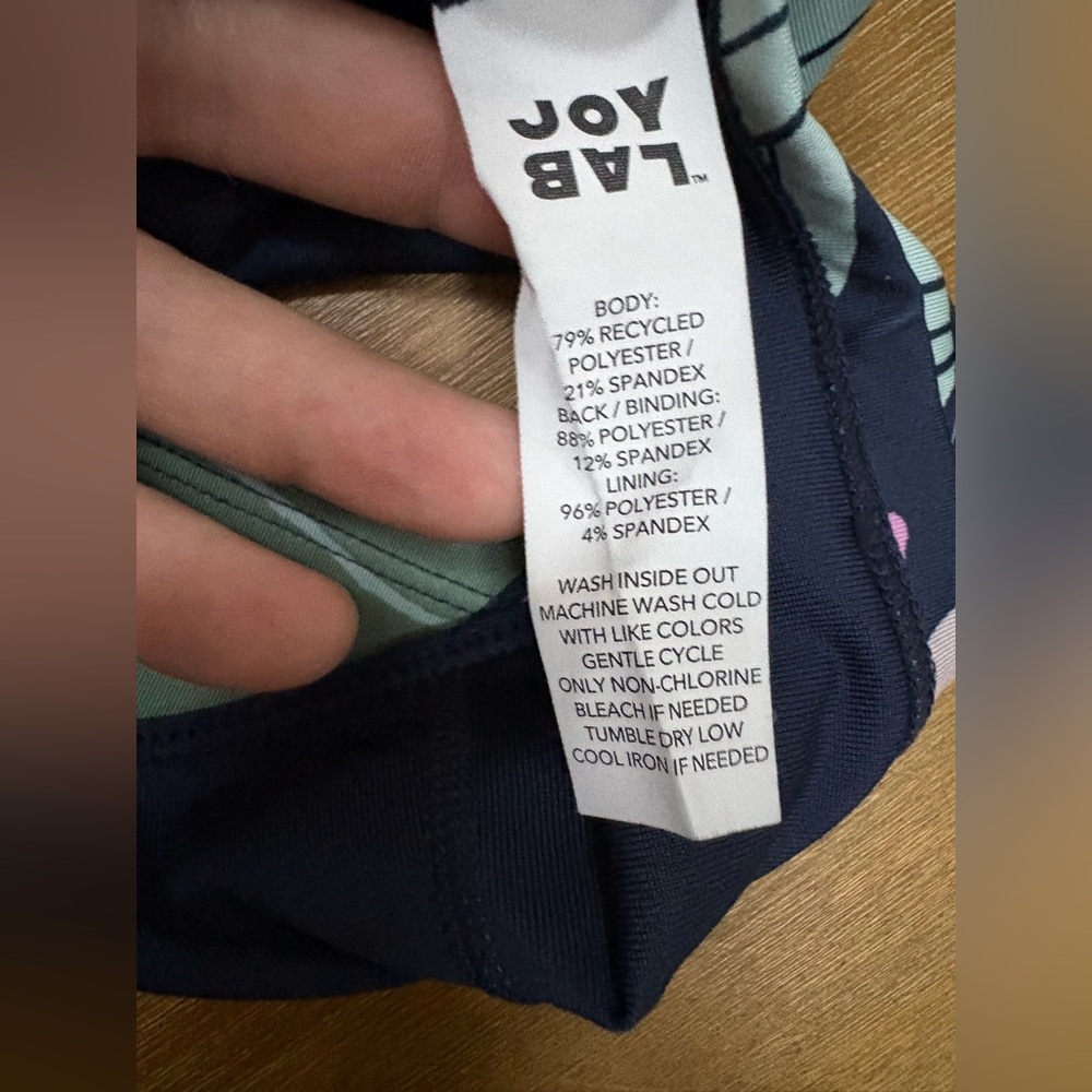 JoyLab Multicolor Patterned Sports Bra - Picture 5 of 7